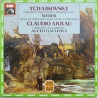 La Voz De Su Amo : Arrau - Tchaikovsky, Weber